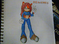 Zee the Hedgehog by EmbertheArtist