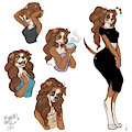 Boxer Bea mini sheet by sweltering