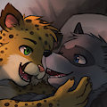 Sweet and tender moment, by Haychel by Salmy