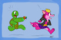 RUN AWAYYYYYYYY by Babsiwuff