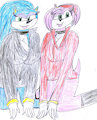 Sonica and Amy