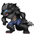 DrakoWerewollf (Furvilla version) by drakowerewolf