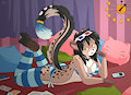 Retro girl by Helsy