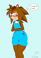 Jasmine's wearing glasses?!