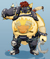 Ofurwatch - Kaiyoki as Roadhog