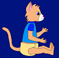 Sitting Kitty by Kijibwa