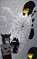 'Trapped In My Web~' (2/3 of the da watcher thing)