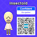 Bizarre Miitomo mii qr codes by ConFidential