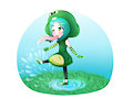 -Splashing Frog-