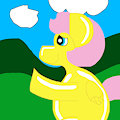 Shiny Fluttershy (Redrawn)