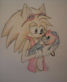 Gold with his son by GameCubeRedPony