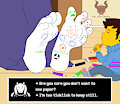Drawing with Toriel by TheUrgeWithin