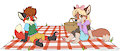 A Neighborhood's Picnic (by SugarMable) by SilverwingFox