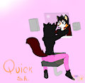 Quick is sitting on the handwash?