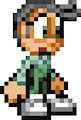 The Nerd AKA The Green Sabre Copycat Character Sheet