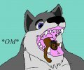 An Animated NOM finished  by Krew