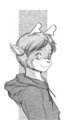 Screentone Deer by BA