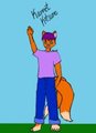 Waving Kannet by KannetKitsune