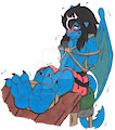 Amru the Dragon: Tied Dragon Paws