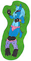 Remi the Lucario: Lazy Pokemon Pin-Up