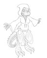 D&D bestiary: Kobold Sorcerer