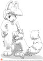 Coonie Cuddles a ChocoPlush by ChocolateKitsune