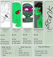 Commission info