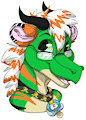 Portrait of my Fursona. by Dragon547