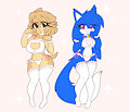 berry mixed cats by jazzchanxx