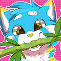 Free- Red Panda Template by YuniWusky