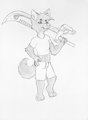 [Sketch of the day] It's a big sword by mellopaw