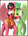 Lateia And Praelia by oloxbangxolo