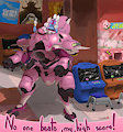 Ofurwatch - Leoroc as D.Va