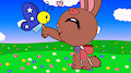 Amy with a Butterfly