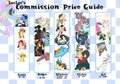 Commission Price Guide