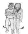 Matt and Andy by DomesticTiger