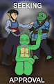Seeking approval 6 by Kamefootninja