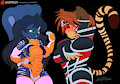 COMMISSION - Sapphire VS Claude [Flats no BG] 1 of 6