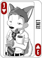 3 of Hearts by Lokai