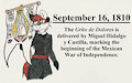 This Day in History: September 16, 1810
