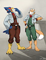 Falco & Fox Growth Sequence (Page 1/10)