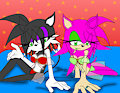 Cassie and BlackStar looking sexy for they're boys by BlackStarSlayer17