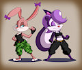 Babs and Fifi:commission by monkeycheese