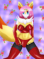 Princess Braixen Melody Dress up