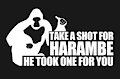 Take A Shot for Harambe