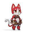 character thing and pixel art practice by kekitopu