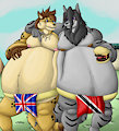 Commission - Best Sumo Buddies