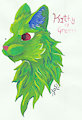 Kitten of green by DarkHonin