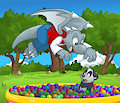 The ball pit