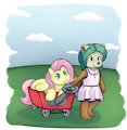 Asteria and her favorit Toy